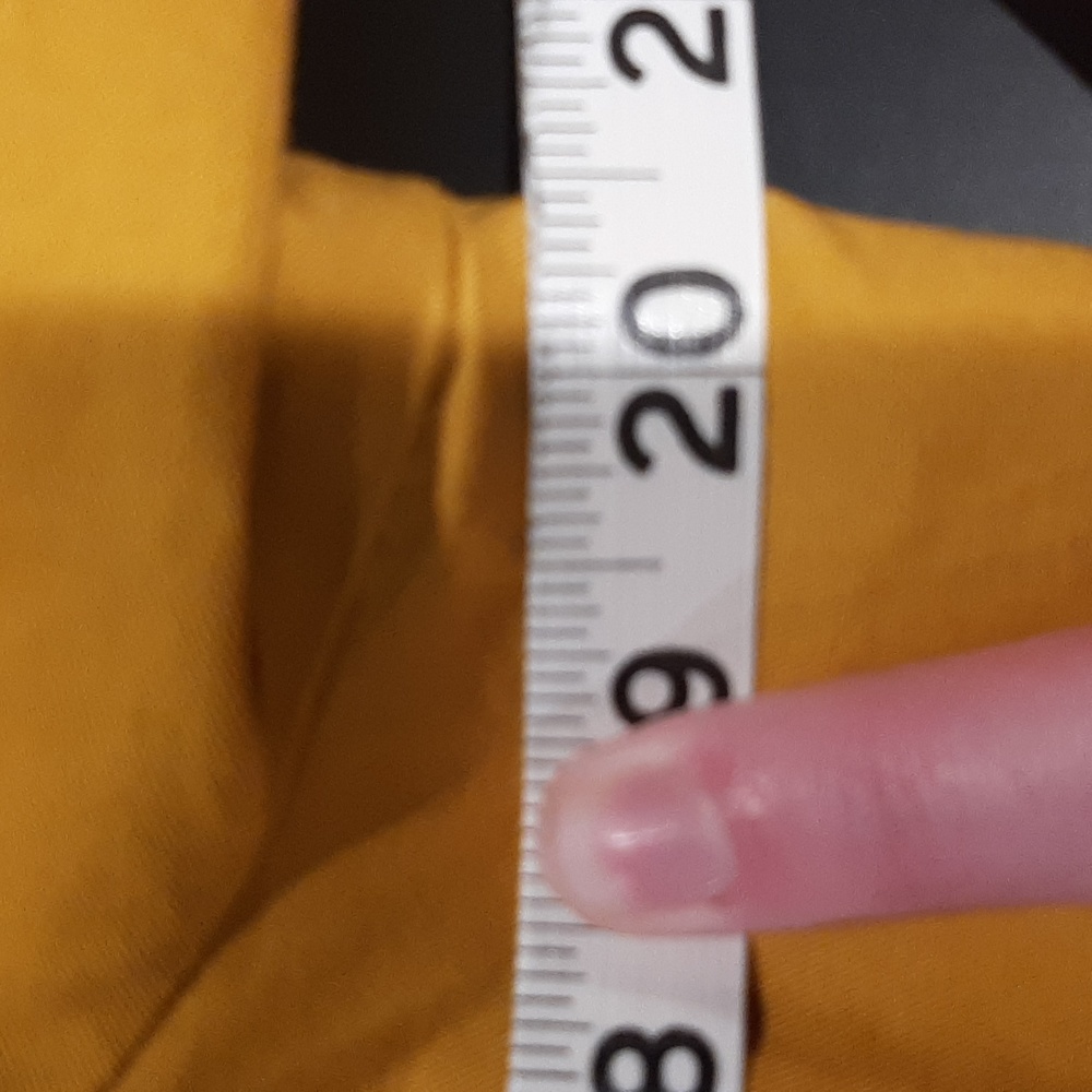 Mustard lightweight coat with hood - Picture 8 of 13
